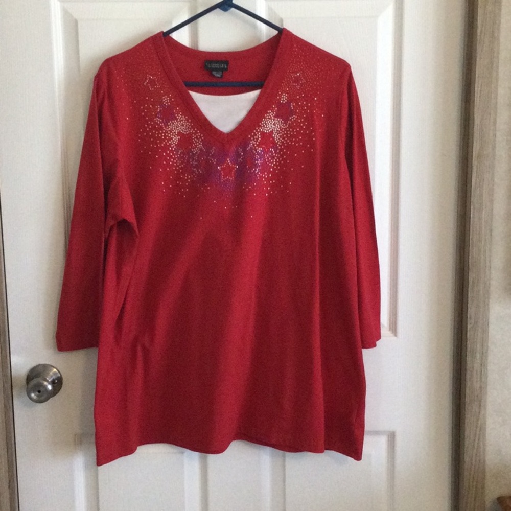 Red White And Blue Tee